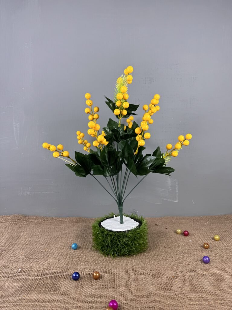 Yellow Cherry Floral Bunch