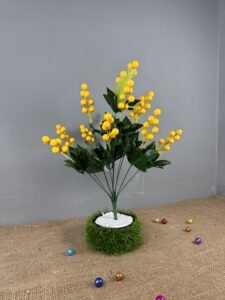 Yellow Cherry Floral Bunch