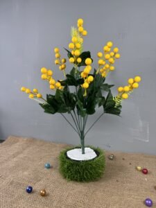 Yellow Cherry Floral Bunch