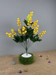 Yellow Cherry Floral Bunch