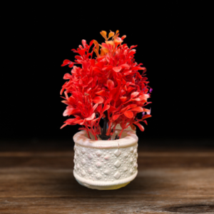 Red Artificial Plant for Living Spaces