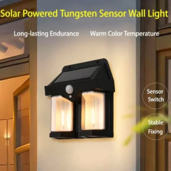 Outdoor Solar Sensor Motion Light