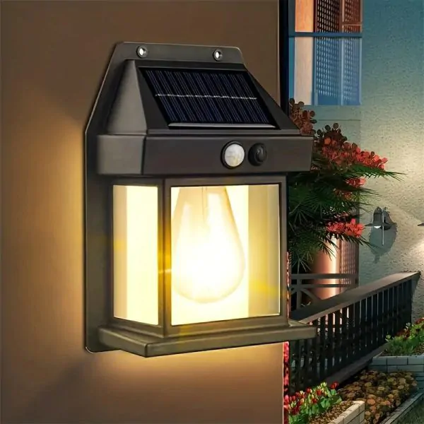 New Solar Tungsten Filament Lamp Outdoor