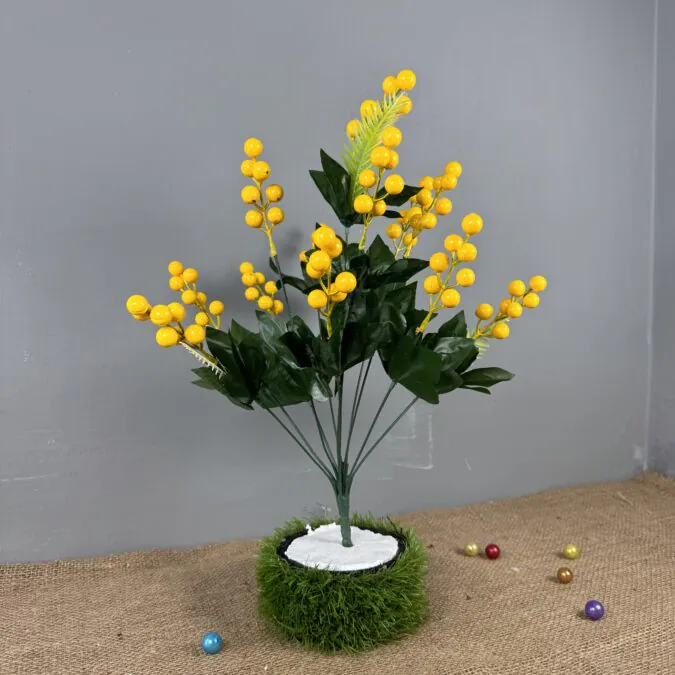 Yellow Cherry Floral Bunch