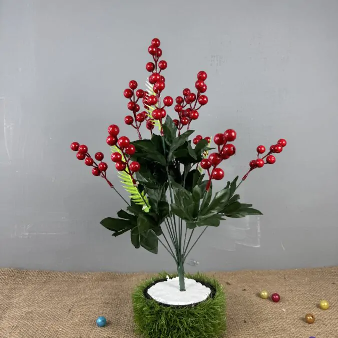 Red Charry Floral Bunch