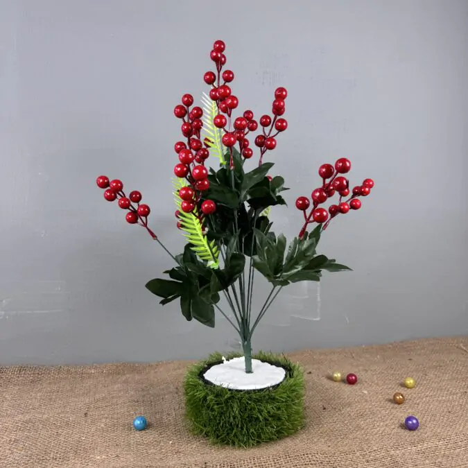 Red Charry Floral Bunch