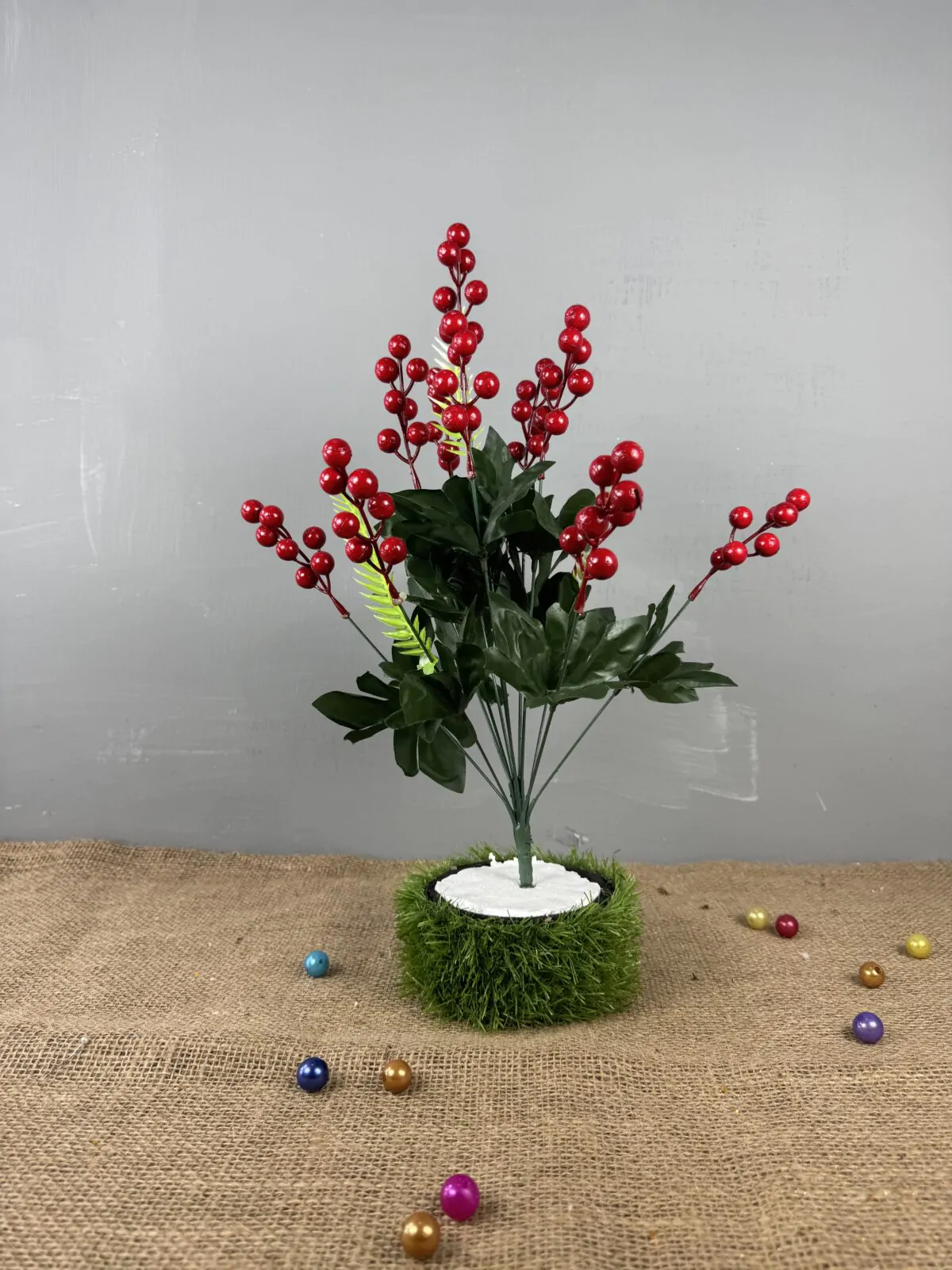 Red Charry Floral Bunch