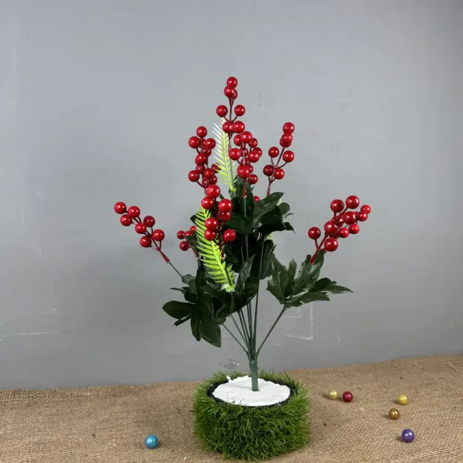 Red Charry Floral Bunch